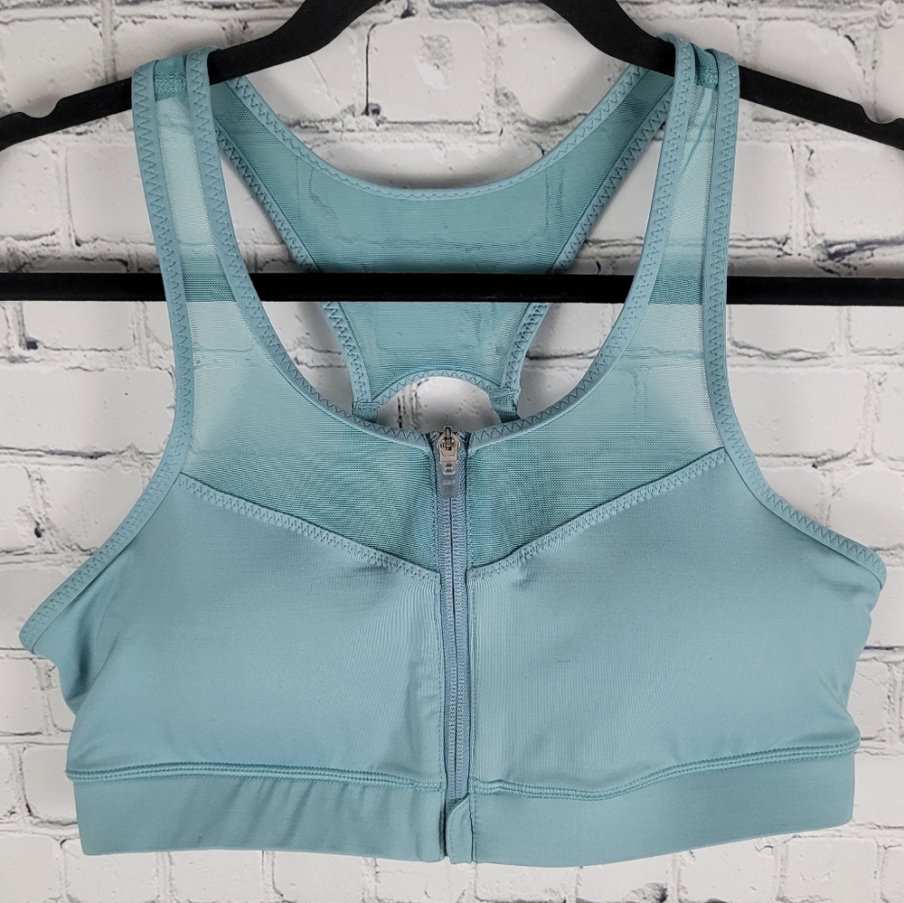 HANDFUL | The Closer front zip close high impact sports bra